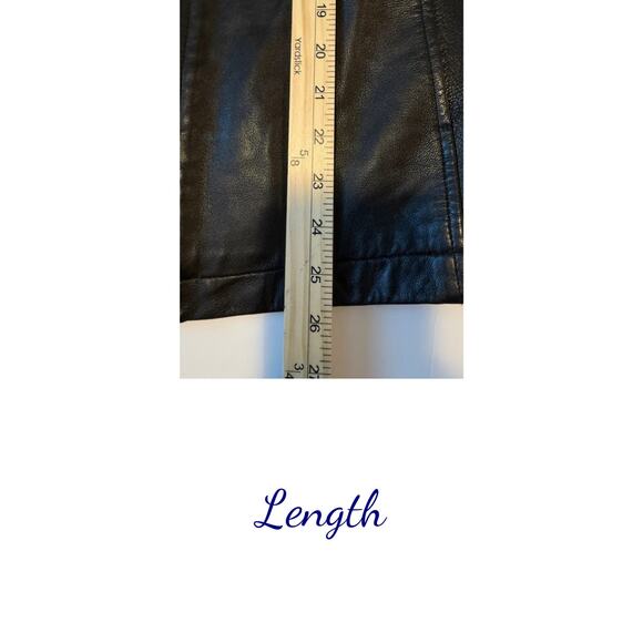 Whet Blu Black Leather Jacket Women’s Medium | Classic Stylish Outerwear - Picture 12 of 13
